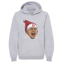 Load image into Gallery viewer, Patrick Mahomes Kansas City Portrait Santa Hat WHT
