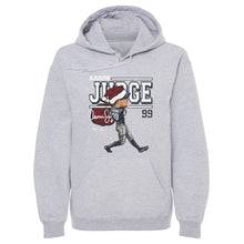 Load image into Gallery viewer, Aaron Judge New York Y Cartoon Santa Hat WHT
