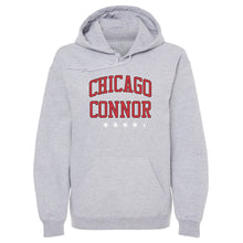 将图片加载到图库查看器，Connor Bedard Chicago Athletic Font WHT
