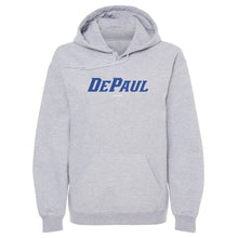 Load image into Gallery viewer, DePaul Blue Demons Wordmark Royal WHT
