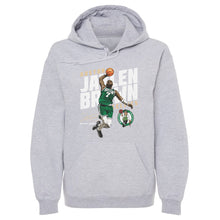 将图片加载到图库查看器，Jaylen Brown Boston Celtics Slant WHT
