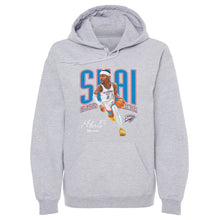 Load image into Gallery viewer, Shai Gilgeous-Alexander Oklahoma City Thunder Caricature WHT
