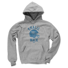 将图片加载到图库查看器，Khalil Mack Los Angeles C Helmet Font
