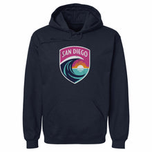 Load image into Gallery viewer, San Diego Wave FC Vintage Primary Logo WHT
