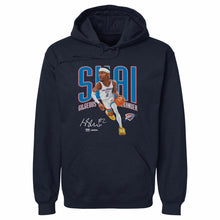 Load image into Gallery viewer, Shai Gilgeous-Alexander Oklahoma City Thunder Caricature WHT
