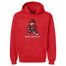 将图片加载到图库查看器，New Jersey Hockey 8-bit WHT
