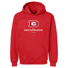 将图片加载到图库查看器，DC Defenders Primary Logo WHT
