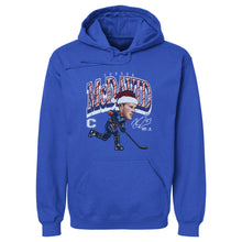 将图片加载到图库查看器，Connor McDavid Edmonton Cartoon Santa Hat WHT
