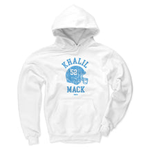 将图片加载到图库查看器，Khalil Mack Los Angeles C Helmet Font

