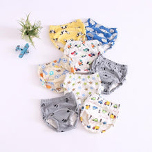 Load image into Gallery viewer, 6 Layer Baby Cotton Training Pants Panties Cloth Diapers Reusable Child Nappies Breathable Diaper
