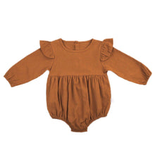 将图片加载到图库查看器，Toddler Infant Newborn Baby Girls Kids Long Butterfly Sleeve Romper Outfits Playsuit Jumpsuit
