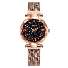 将图片加载到图库查看器，New STEVVEX Luxury Women Watches Magnetic Starry Sky  Quartz Wristwatch Fashion Ladies Style  Wrist Watch For Women and Girls
