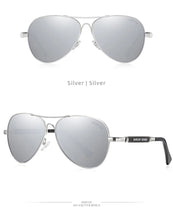 将图片加载到图库查看器，BARCUR Polarized Pilot Sunglasses for Men – Stylish Anti Blue Light UV400 Protection Gradient Mirror Lens Stainless Steel Trendy Frame – Fashion Aviator Sun Glasses for Men Ideal for Driving Travel Summer &amp; Outdoor Activities
