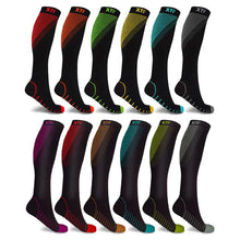 将图片加载到图库查看器，12-Pairs: Athletic Graduated Knee-High Compression Socks
