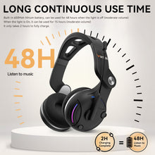 将图片加载到图库查看器，Wantek T2L  Wireless Noise-Canceling Headset  Black
