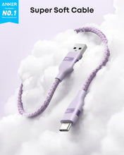 将图片加载到图库查看器，Anker USB-A to USB-C Cable (3 ft/6 ft, Upcycled-Braided)

