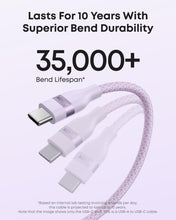 将图片加载到图库查看器，Anker USB-A to USB-C Cable (3 ft/6 ft, Upcycled-Braided)
