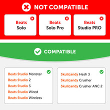 Load image into Gallery viewer, Beats Studio 2 &amp; 3 Earpad Sweat Covers - WC SweatZ Studio
