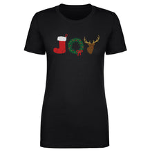 将图片加载到图库查看器，Christmas JOY Cartoon WHT
