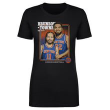 Load image into Gallery viewer, Jalen Brunson &amp; Karl-Anthony Towns New York Knicks Step Brothers WHT
