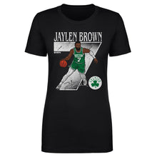 将图片加载到图库查看器，Jaylen Brown Boston Celtics Number WHT
