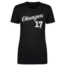 将图片加载到图库查看器，Onyeka Okongwu Atlanta Script WHT
