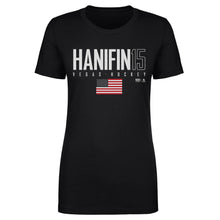 将图片加载到图库查看器，Noah Hanifin Vegas USA Elite WHT
