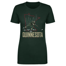 将图片加载到图库查看器，Quinn Hughes Minnesota Quinnesota State WHT
