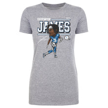 将图片加载到图库查看器，Derwin James Los Angeles C Cartoon WHT
