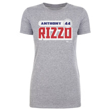 Load image into Gallery viewer, Anthony Rizzo Chicago C Retro Font WHT
