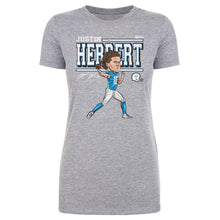 Load image into Gallery viewer, Justin Herbert Cartoon WHT
