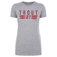 将图片加载到图库查看器，Mike Trout Los Angeles A Font
