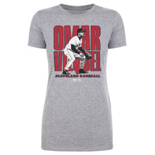 Load image into Gallery viewer, Omar Vizquel Cleveland Player Name WHT
