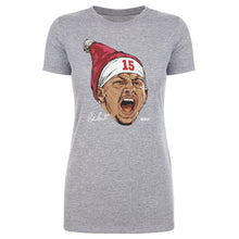 Load image into Gallery viewer, Patrick Mahomes Kansas City Portrait Santa Hat WHT
