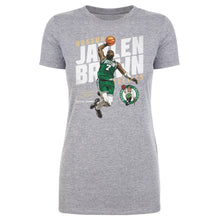 将图片加载到图库查看器，Jaylen Brown Boston Celtics Slant WHT
