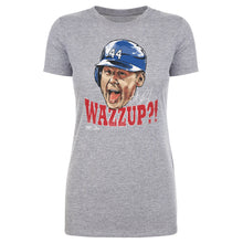 将图片加载到图库查看器，Anthony Rizzo Chicago C Wazzup WHT
