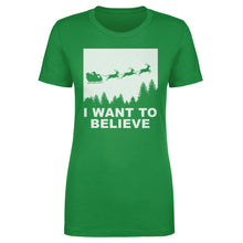 Load image into Gallery viewer, Christmas I Want To Believe WHT
