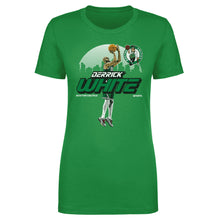 将图片加载到图库查看器，Derrick White Boston Celtics Skyline WHT
