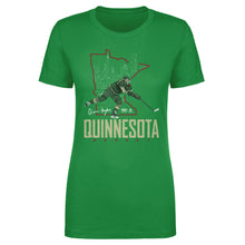 将图片加载到图库查看器，Quinn Hughes Minnesota Quinnesota State WHT
