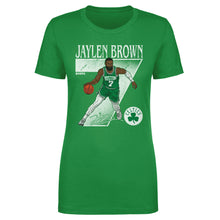 将图片加载到图库查看器，Jaylen Brown Boston Celtics Number WHT
