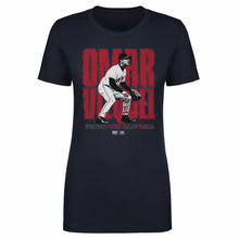 Load image into Gallery viewer, Omar Vizquel Cleveland Player Name WHT

