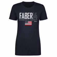 Load image into Gallery viewer, Brock Faber Minnesota USA Elite WHT
