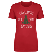 Load image into Gallery viewer, Christmas I'm Dreaming Of A Wine Christmas WHT

