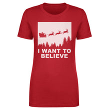 Load image into Gallery viewer, Christmas I Want To Believe WHT
