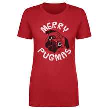 将图片加载到图库查看器，Christmas Merry Pugmas WHT
