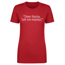 将图片加载到图库查看器，Christmas Dear Santa Let Me Explain WHT
