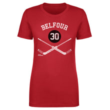 Load image into Gallery viewer, Ed Belfour Chicago 30 Goalie Sticks WHT
