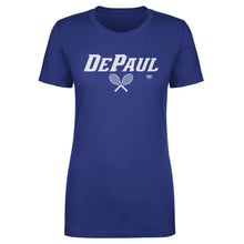 Load image into Gallery viewer, DePaul Blue Demons Tennis Minimalist WHT
