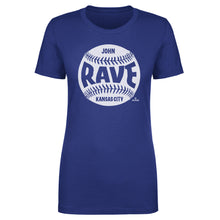 Load image into Gallery viewer, John Rave Kansas City Baseball WHT
