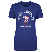 Load image into Gallery viewer, DePaul Blue Demons Mascot Basketball WHT
